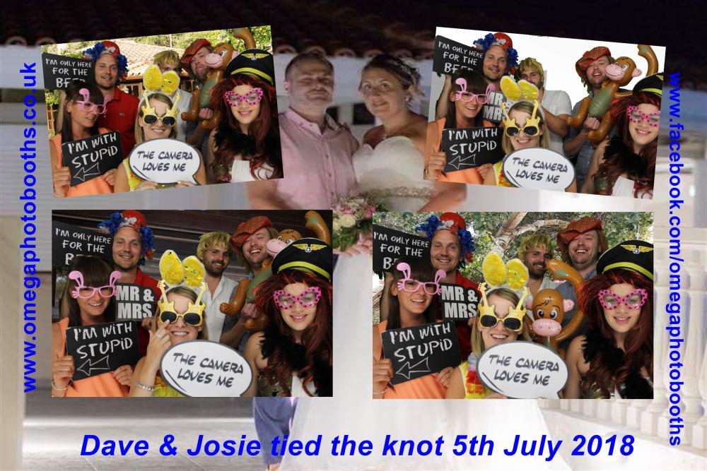 Josie & Dave's wedding  | View more photos from the event at gallery.omegaphotobooths.co.uk/u/Omega-Photobooths/Josie-Daves-wedding